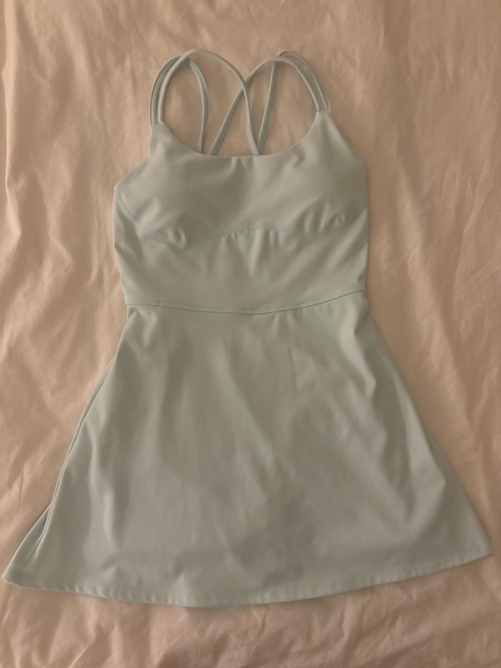 Light Blue Comfy Athletic Dress
